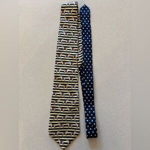 Tommy Hilfiger Democratic Donkey Americana Stars Italian Silk Tie